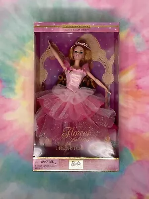 Barbie Doll Flower Ballerina The Nutcracker 2000 Mattel Ballet #28375 - C04-2 • $36.99