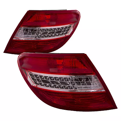 Tail Light Set LED For 2008-2011 Mercedes Benz C-Class AMG C63 • $129