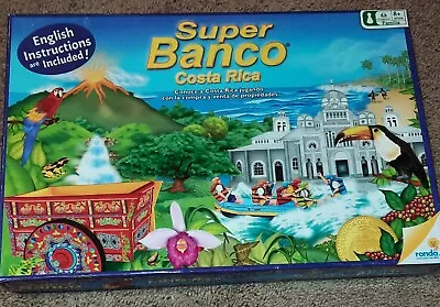 Super Banco Costa Rica Monopoly Ronda With English Instructions Used Board Game • $49.99