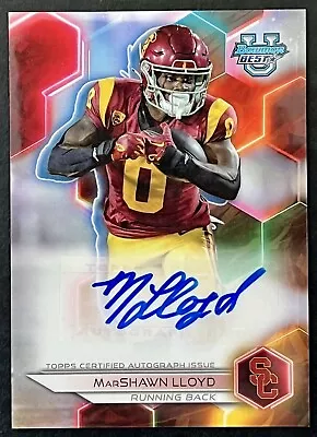 MARSHAWN LLOYD 2023 Bowman Best U Refractor AUTO #BOA-ML USC Trojans • $14.99