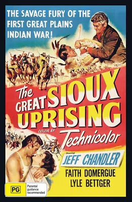 The Great Sioux Uprising [Used Very Good DVD] Australia - Import NTSC Region • $10.38