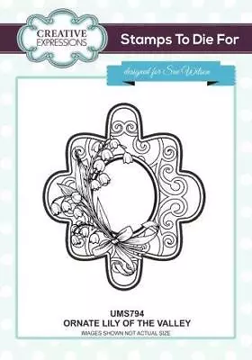 Stamps To Die For - Ornate Lily Of The Valley UMS794 • £3