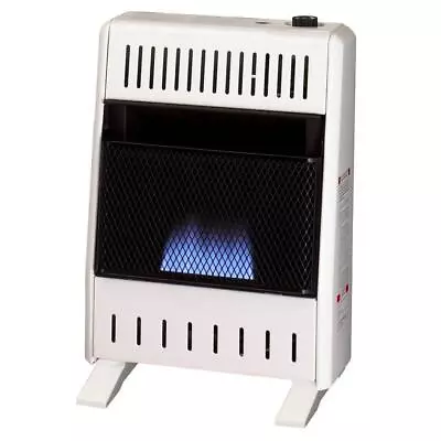 Procom 10000-Btu Natural Gas Ventless Blue Flame Heater. 14 Wx19.12 H In White • $158.29