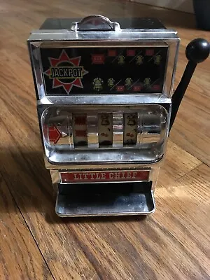  Vintage Waco Japan Jackpot Little Chief Slot Machine Coin Piggy Bank  • $25