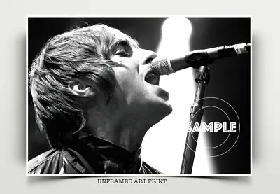 Liam Gallagher Poster Print Unframed Fine Art Wall Art Oasis Poster Print #1 • £4.59