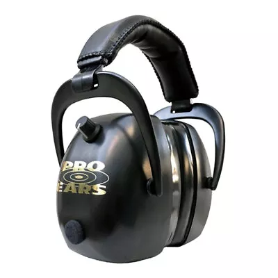 Pro Ears Gold II Electronic 30dB 1 Pair Black/Gold Hearing Protection (PEG2RMB) • $164.25