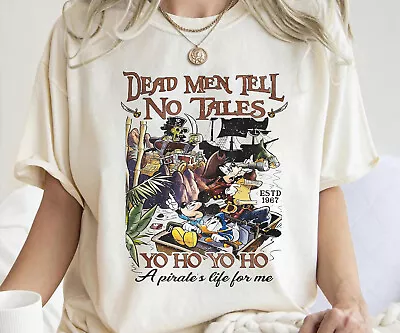 Disney Pirates Of The Caribbean Dead Men Shirt Unisex Adult Kid Shirt 320111116 • $19.99