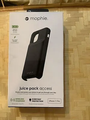 Mophie Juice Pack Access 2000mAh Wireless Battery Case For IPhone 11 Pro 5.8  • $10.50