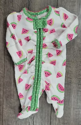 Baby Girl Gymboree Preemie To 5lbs Watermelon Darling Footed Outfit • $32.99