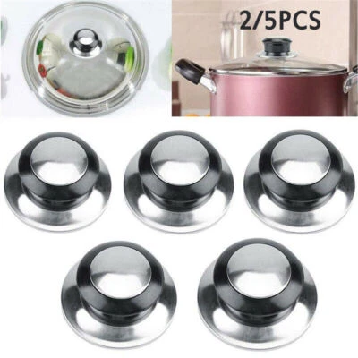 £4.87 • Buy 5Pcs Kitchen Cookware Pot Saucepan Replacement Pan Lid Hand Grip Knob Handle UK