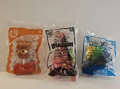 McDonald's How To Train Your Dragon Megamind Monsters VS Aliens Happy Meal Toys • $14.50