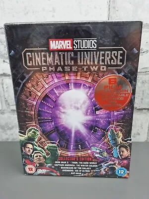 Marvel Studios Collector's Edition Box Set - Phase 2 [DVD] New DVD 6 Films • £27.95