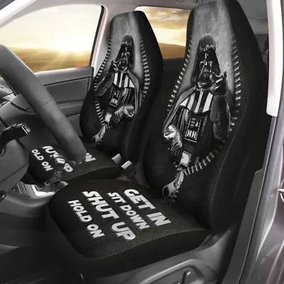 $44.99 • Buy Star Wars Darth Vader Get In Sit Down Shut Up Hold On Car Seat Covers