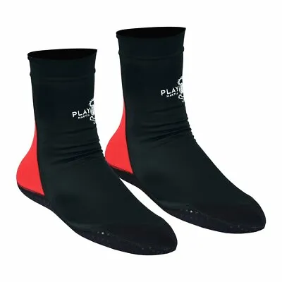 Playwell MMA Grappling Socks Red Tatami Mat Protection Foot Feet BJJ Ju Jitsu • $48.44