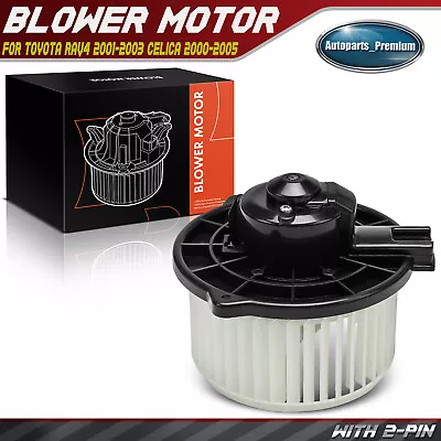 HVAC Blower Heater Motor W/ Fan Cage For Toyota RAV4 Celica Scion TC 87103-20160 • $38.09