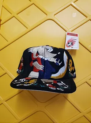 VTG MEXICO Atlas Chivas Club Deportivo Guadalajara Snapback Hat Big Logo Rare • $250