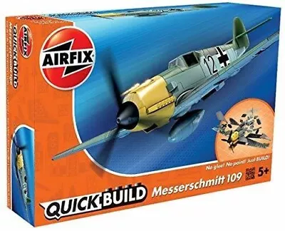 AIRFIX QuickBuild Messerschmitt Bf109 J6001 Aircraft Model Kit • £11.99