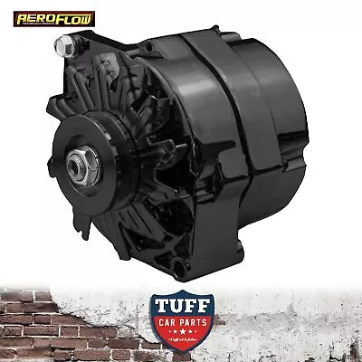 Ford F100 F250 F350 V8 302 351 Aeroflow Black Alternator 100 Amp Internal Reg • $189.95