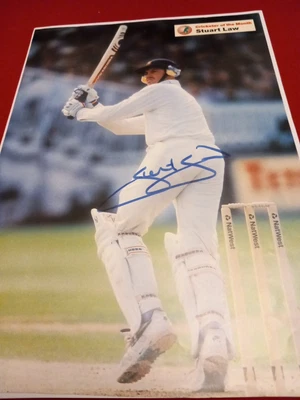 £0.99 • Buy Stuart Law Australia Cricket Signed Picture 12x8