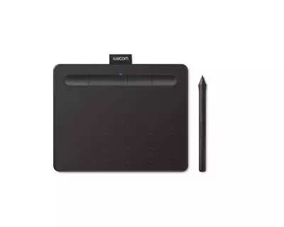 Wacom CTL4100WLK0 Intuos Wireless Graphics Drawing Tablet Small - Black New • $49.99