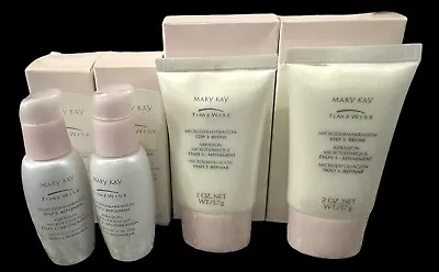 2 Vtg Mary Kay TimeWise Microdermabrasion Plus Step 1 Refine Step 2 Replenish • $24.99