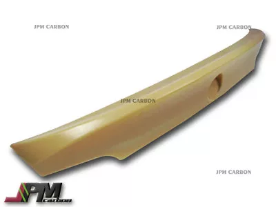 Unpainted - BMW E92 328i 335i Coupe 2Dr 2007-2013 CSL Trunk Boot Spoiler Lip • $149