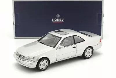 Norev Mercedes-Benz 1:18 CL600 C140 (1996-1998) Silver 183446 • $472.41