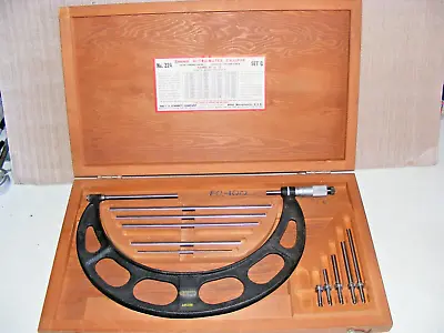 Starrett No 224 6 - 12  Micrometer In Box • $368.99