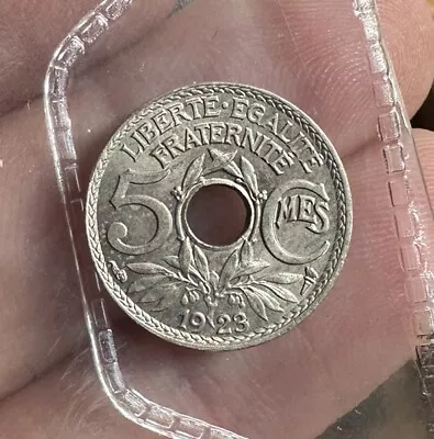 France 5 Centimes 1923 UNC • $1.24