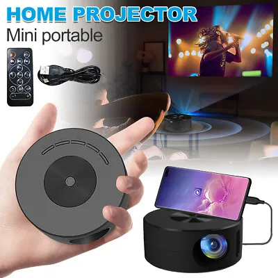 $51.99 • Buy Mini Projector LED HD 1080P Home Cinema Portable Home Theater Projector 2022 NEW