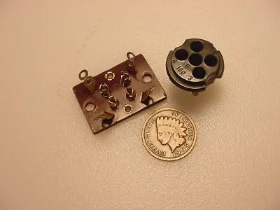 Tannoy Red Gold Silver Speaker Driver 4-pin Plug Set (rare Part!) • £18.32