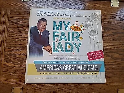 Ed Sullivan MY FAIR LADY Vinyl LP Record Great Musicals Original Pressing • $5.99