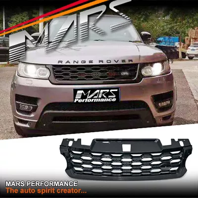 Black MY18 SVR Style Bumper Grille Grill For LAND Range Rover Sport L494 13-17 • $369.99