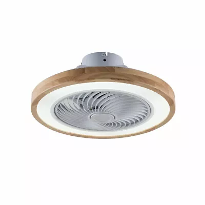 20  Modern Flush Mount Ceiling Fan Light LED Dimmable Chandelier Lamp W/ Remote • $70.30