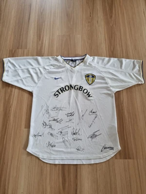 $599 • Buy Signed Leeds United Shirt/Jersey 2000/2001 With Certificate Of Authenticity