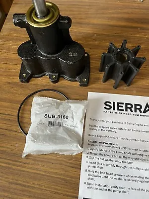 Sierra 18-3160-1 Brass Sea Water Pump Replaces Mercruiser 46-862914A13 8M0118062 • $215
