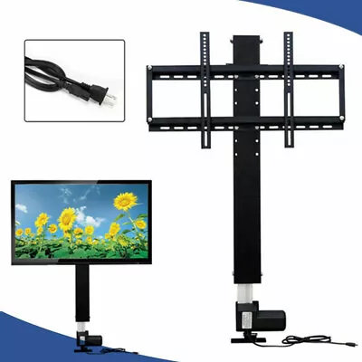 Motorized TV Lift Mount Bracket For26 -57 TV Screen+Remote Control 28'' Stroke • $111.86