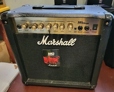 Marshall MG15CDR 15 Watts Guitar Amp Amplifier MG Series • $139.99
