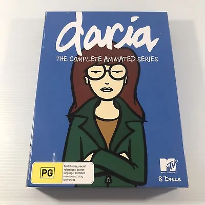 Daria The Complete Animated Series DVD Region Free NTSC Five Seasons + 2 Movies • £18.61