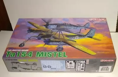 Dragon Models 1/48 Master Series FW-190 Ta154 Mistel Composite Aircraft Kit • $109.74