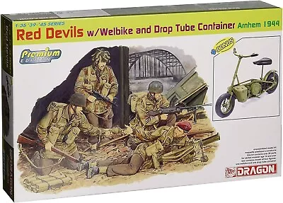 Dragon Models 6585 Red Devils W/Welbike 1:35 New Free Shipping • $24.99