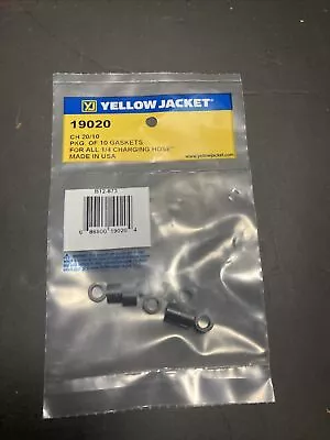 GENUINE ‎Yellow Jacket 19020 Refrigerant Hose Gasket 1/4  19020 • $7.21