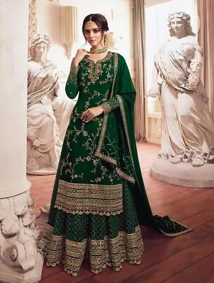Indian Pakistani Bollywood Salwar Kameez Pakistani Wear Wedding Designer Dress • $47.99