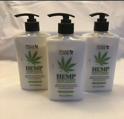 Hemp Body Herbal  Lotion Personal Care 13.5 Oz (3 Pack) • $24.99