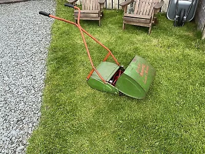 Vintage Qualcast Super Panther Push Mower And Grass Box • £20