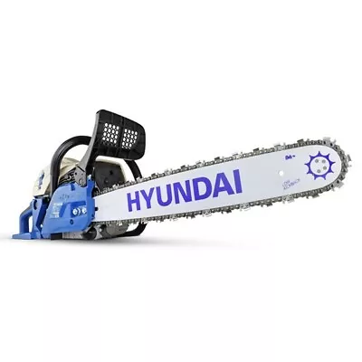 Hyundai Grade C HYC6200X 62cc 20? Petrol Chainsaw 2-Stroke Easy-start • £104.99