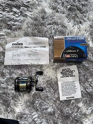 Vintage Daiwa MILLIONAIRE 5000M Hi Speed  Reel Japan Preown • $40