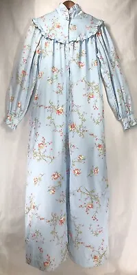 Vintage Christian Dior Lounge Wear Dressing Gown Satin Pockets Robe Nightgown LG • $70