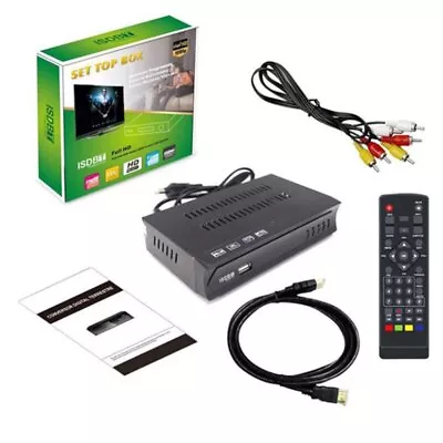 VHF/UHF DVB ISDBT Digital TV Receiver 1080P PVR ERG DVB ISDB-T  Set Top TV Box • $35.99