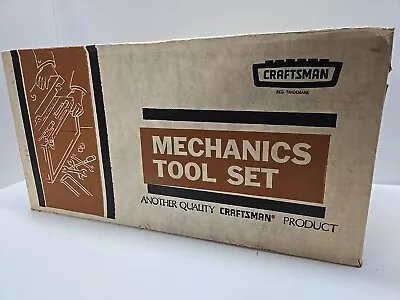 NIB Vintage Craftsman Mechanic Tool Set 33088C Crown Label • $105.50